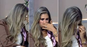 فيديو- تأثر وبكاء آيات أباظة في أول ظهور إعلامي بعد تعافيها من السرطان