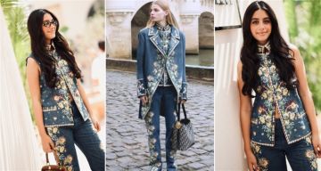 شرطة_الموضة: ياسيمنا العبد بإطلالة Dior ببدلة من الجينز ... سعر الـVest فقط 480 ألف جنيه! شرطة_الموضة: ياسيمنا العبد بإطلالة Dior ببدلة من الجينز ... سعر الـVest فقط 480 ألف جنيه!