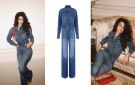  شرطة_الموضة: سارة بركة بـJumpsuit جينز من إليزابيتا فرانكي ... سعره 47 ألف جنيه