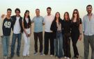 طارق لطفي ورنا رئيس وصناع الساعة 12 يحتفلون بانتهاء تصوير الفيلم