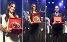تكريم درة ونور ومصطفى خاطر ومحمد محمود في مهرجان جيلنا