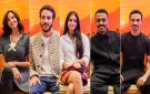ياسمينا العبد ونور النبوي ومروان المسلماني وأبطال وصناع الفيلم على (الكنبة الصعيدي) احتفالا بـ ولا كان عالبال 