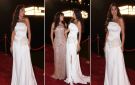  شرطة_الموضة: روجينا بإطلالة فستان الفرح من تصميم ابنتها مريم أشرف زكي في الجونة السينمائي