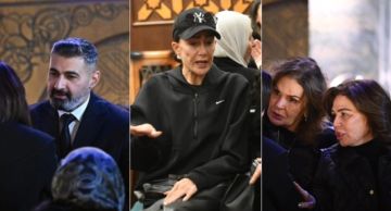 غادة عبد الرازق وإلهام شاهين ويسرا وياسر جلال وتامر حسني وأحمد السقا من بينهم ... نجوم الفن في عزاء والد مي عمر غادة عبد الرازق وإلهام شاهين ويسرا وياسر جلال وتامر حسني وأحمد السقا من بينهم ... نجوم الفن في عزاء والد مي عمر