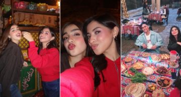 جيسيكا حسام الدين وتوانا الجوهري وحمزة دياب ... صور كواليس إعلان فودافون رمضان 2026