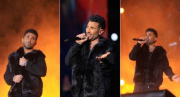 أحمد سعد يختتم مهرجان شتاء مدينتي بحفل كامل العدد ... ويصعد بأولاده الصغار على المسرح