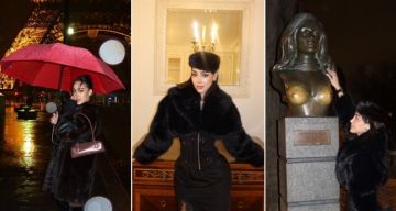 الصيام تحت سماء رومانسية بسمة بوسيل تمضي أول أيام رمضان في باريس