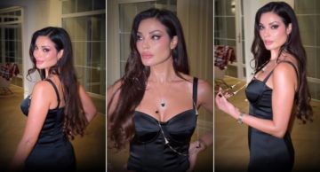 نادين نسيب نجيم تخطف الأنظار بإطلالتها في عيد ميلادها