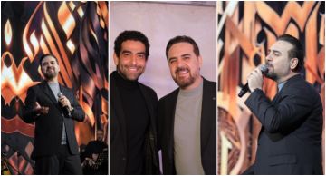 وائل جسار يتألق في حفل خيري بالقاهرة وسط حضور نجوم الفن ومشاهير السياسة