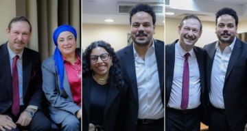 تكريم مصطفى غريب وأيمن الشيوي في افتتاح مهرجان المسرح العالمي الـ 41