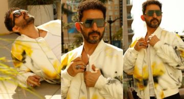 أحمد حلمي يتألق في جلسة تصوير بإطلالة كاجوال