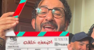 أحمد حلمي وهند صبري ينتهيان من تصوير أضعف خلقه