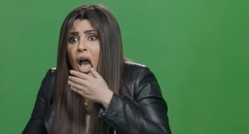 فيديو - أيتن عامر تطلب الإسعاف بعد مشهد أكشن مفبرك في برنامج الكاميرا الخفية