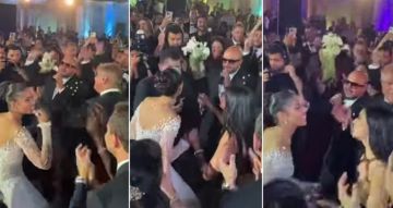 محمود العسيلي يغني وأخيرا في حفل زفاف ابنة محمد السعدي - فيديو