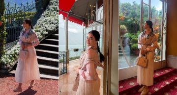 يارا السكري توثق رحلتها لبحيرة كومو بإطلالة أنيقة