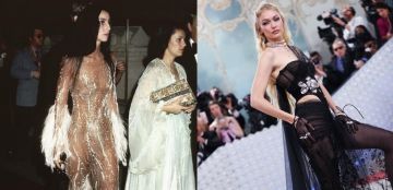 الفساتين الشفافة في حفل ميت غالا على مر السنين: موضة أم جرأة تخطت حدود الواقع؟