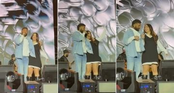 فيديو- ابنة أحمد سعد تشاركه الغناء في حفله الأخير