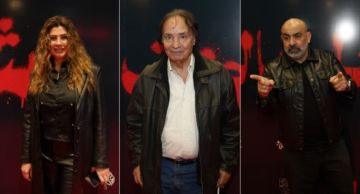 حمدي الوزير ورانيا فريد شوقي ومحسن منصور من بينهم ... العرض الخاص لفيلم إشعار بالموت بحضور ...