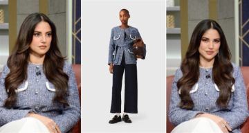 شرطة_الموضة: درة تختار إطلالة كلاسيكية للقائها مع عمرو الليثي في واحد من الناس ... سعر الجاكيت 25 ألف جنيه شرطة_الموضة: درة تختار إطلالة كلاسيكية للقائها مع عمرو الليثي في واحد من الناس ... سعر الجاكيت 25 ألف جنيه