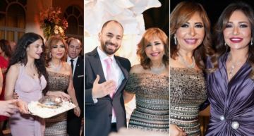 لميس الحديدي تنشر صورا جديدة من خطوبة ابنها نور عمرو أديب موجهة رسائل مؤثرة لأصدقائها وابنها