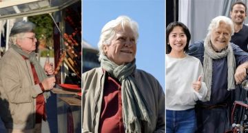 لوك جديد لـ حسين فهمي في كواليس الفيلم الصيني القصة التى وجدتها فى الصين