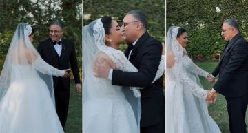 أشرف طلبة يحتفل بزفاف ابنته لم يتمالك دموعه مع رؤيتها في الـFirst look أشرف طلبة يحتفل بزفاف ابنته لم يتمالك دموعه مع رؤيتها في الـFirst look