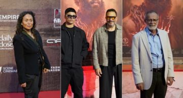 ماجد المصري وكامل الباشا وإنجي علي من بينهم ... نجوم الفن في العرض الخاص لفيلم أسد 