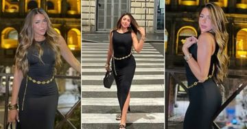 سارة سلامة تستمتع بوقتها في إيطاليا