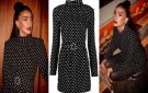  شرطة_الموضة: غادة عبد الرازق بفستان Polka Dots قصير ... سعره 52 ألف جنيه