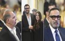 عمرو يوسف وكندة علوش ورامي إمام وجمال العدل في حفل جائزة الراوي بقصر عابدين