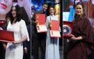أحمد مالك وريهام عبد الغفور ويسرا اللوزي وسلاف فواخرجي من بينهم ... مهرجان المركز الكاثوليكي للسينما يختتم الدورة 74 بتكريم نجوم الفن