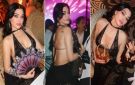  شرطة_الموضة: هيفاء وهبي بفستان أسود شفاف من Roberto Cavalli في كان الفرنسية أمسكت بحقيبة سعرها 194 ألف جنيه