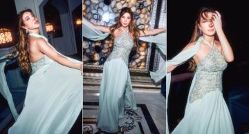 نانسي عجرم تخطف الأنظار بإطلالة رشيقة في حفل قبرص