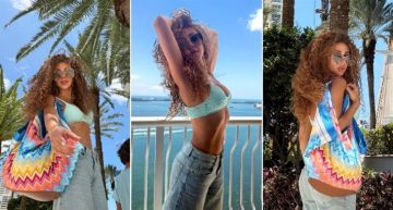 ميريام فارس تستمتع بوقتها مع أولادها على شاطئ ميامي في أمريكا ميريام فارس تستمتع بوقتها مع أولادها على شاطئ ميامي في أمريكا
