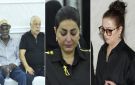 وفاء عامر وحنان شوقي وأشرف زكي ونجوم الفن في عزاء سهام جلال