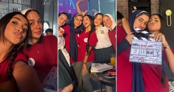 الليلة أول حلقتين من تحت السن وجيسيكا حسام الدين تنشر صور جديدة من الكواليس وتعلق: يا رب المسلسل ...