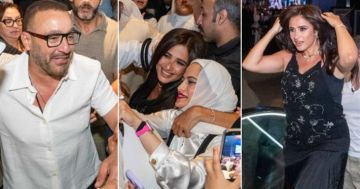 الجمهور الكويتي يزاحم لرؤية ياسمين عبد العزيز وأحمد السقا في العرض الخاص لـ خلي بالك من نفسك الجمهور الكويتي يزاحم لرؤية ياسمين عبد العزيز وأحمد السقا في العرض الخاص لـ خلي بالك من نفسك