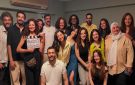هبة عبد الغني تحتفل بانطلاق أندر ايدج : فرحتنا بالمنتخب متنستناش فرحة المسلسل