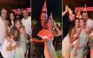 أحمد السعدني وهنا الزاهد وليلى علوي ونور النبوي من بينهم النجوم في عيد ميلاد منة شلبي