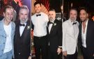 مدحت صالح وشوبير وخالد سليم في حفل زفاف ابنة الفنان صبحي خليل