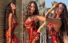  شرطة_الموضة: نور الغندور بفستان ساتان وحقيبة البيكيني من pucci سعر إطلالتها 189 ألف جنيه