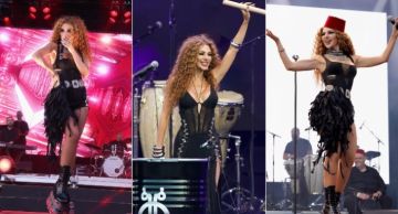 ميريام فارس تشعل أجواء حفلها في مدينة مالمو السويدية