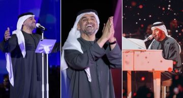 عزف أغنياته على البيانو وتفاعل معه الجمهور حسين الجسمي يتألق في حفله الساحل الشمالي