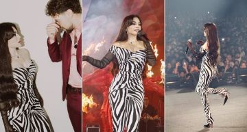 هيفاء وهبي تخطف الأنظار في حفل جدة ... وسانت ليفانت يهديها وردة على المسرح هيفاء وهبي تخطف الأنظار في حفل جدة ... وسانت ليفانت يهديها وردة على المسرح