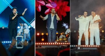 نجوم التسعينيات يعيدون ذكريات جيل كامل على مسرح U Arena ضمن فعاليات يلا ساحل بمدينة العلمين ...