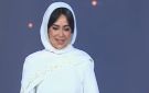 هبة مجدي بالحجاب في أول ظهور بعد أزمتها الصحية خلال مشاركتها في احتفالية المولد النبوي