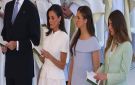إطلالة صيفية مميزة جمعت ملكة اسبانيا وبناتها بنفس الفستان.. فمن الأجمل برأيك؟