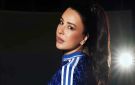 ماغي بو غصن بإطلالة سبايدر في منتزه الخيران 