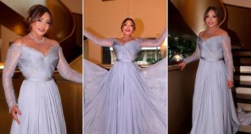 شرطة_الموضة: ليلى علوي بفستان Off Shoulder بأكمام دانتيل من طوني ورد يظهر رشاقتها في حفل موريكس دور شرطة_الموضة: ليلى علوي بفستان Off Shoulder بأكمام دانتيل من طوني ورد يظهر رشاقتها في حفل موريكس دور