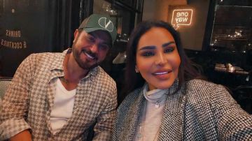 الصدفة تجمع ماجد المهندس وأحلام في لقاء عفوي الصدفة تجمع ماجد المهندس وأحلام في لقاء عفوي